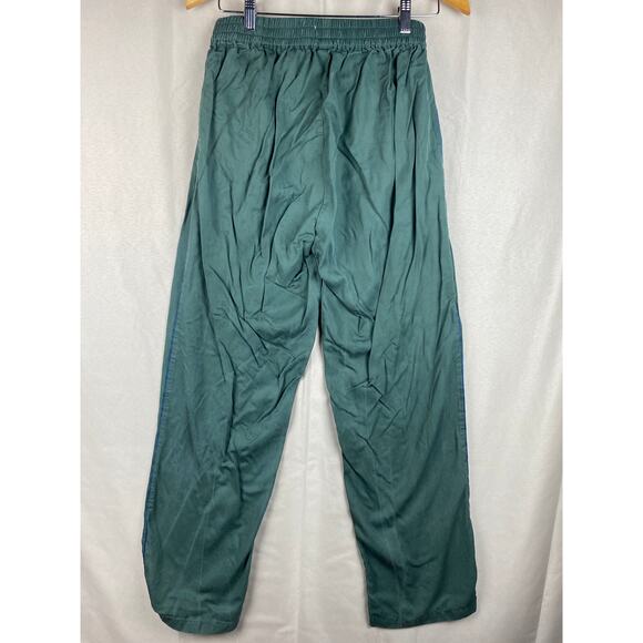 Nikben Nuit Emerald Pants Sz Small ? Green w/ Blue Piping Men’s/Womens Casual - Picture 8 of 10